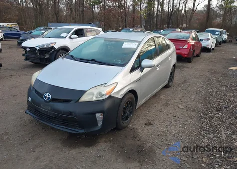 2012 Toyota Prius Three z USA, uszkodzony, nr VIN JTDKN3DU2C5483507